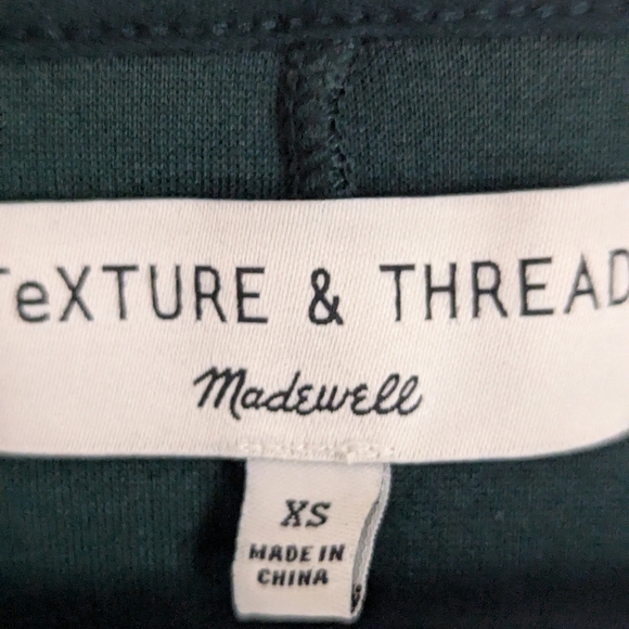 Madewell Green Wrap Sise Tie Dress - Picture 6 of 7